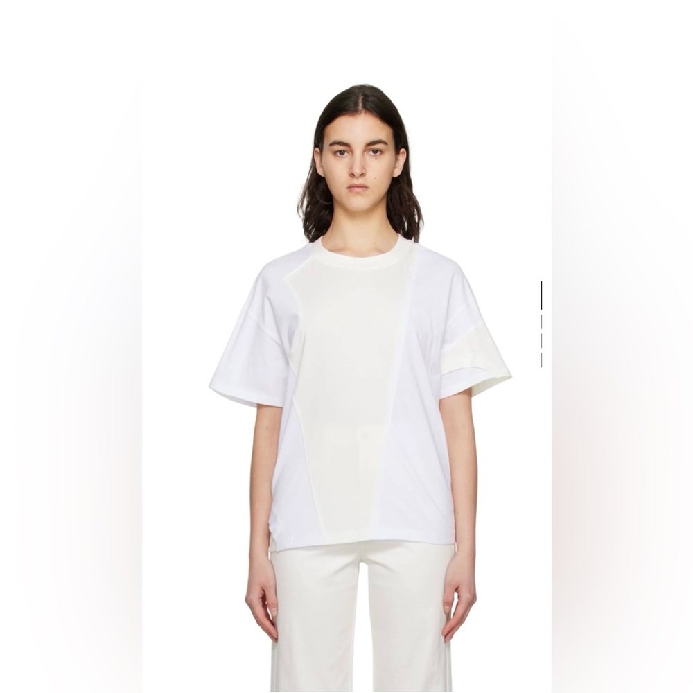 NWOT 3.1 Phillip Lim deconstructed cotton T-shirt top